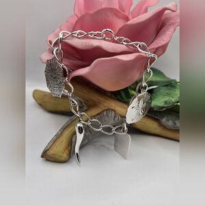 Sterling Silver Charm Bracelet
